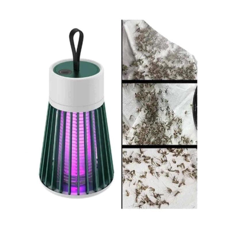 Luminaria Mata Mosquito Eletrico Luz Ultravioleta Armadilha Repelente Inseto Pernilongo Lampada Led Choque Luz Uv Usb - Proteção para família - Doca Play