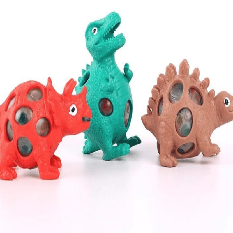 Kit 4 Boneco Macio De Dinossauro ENVIO ALEATÓRIO - Doca Play