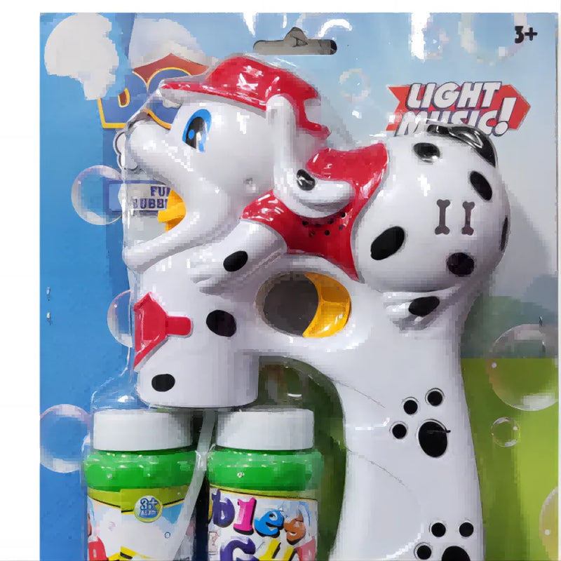 Lança Bolhas de Sabão Cachorro Brinquedo Criança - Doca Play