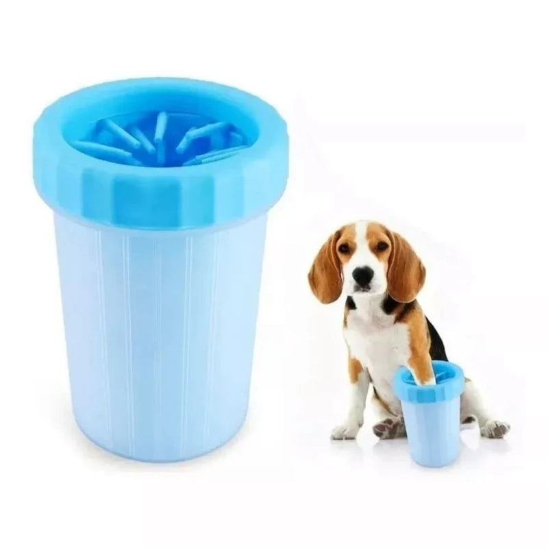 Limpa Patas De Cachorro De Animais Em Silicone Washer Cup Pets Copo Limpador Banho Lava. Doca Play