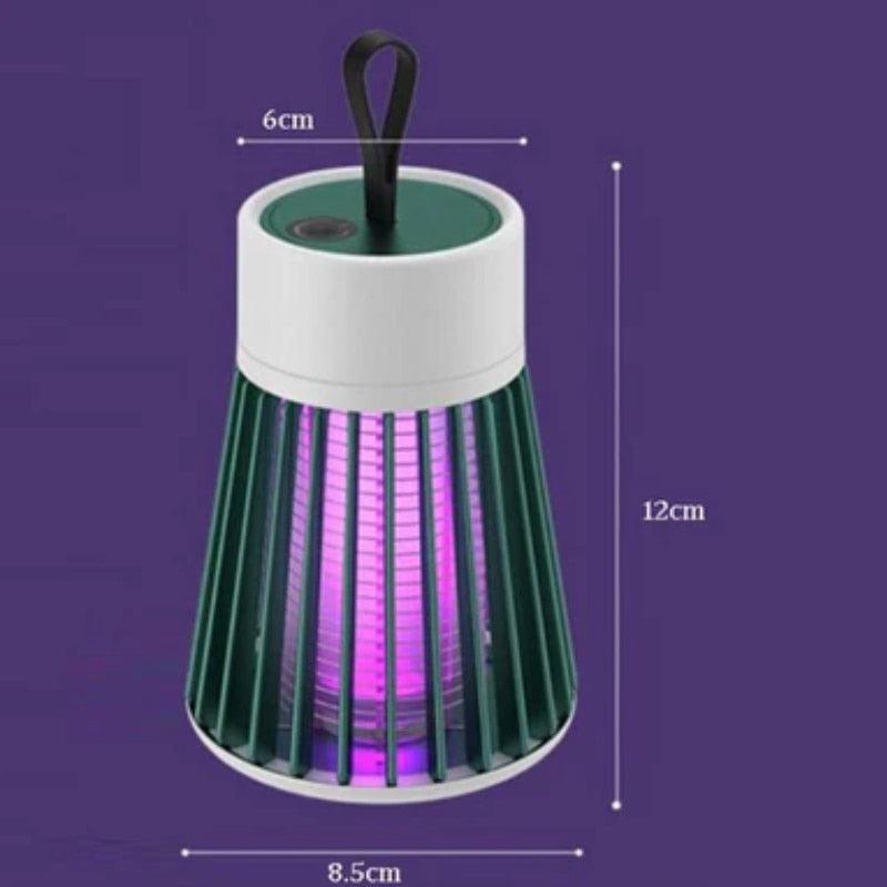 Luminaria Mata Mosquito Eletrico Luz Ultravioleta Armadilha Repelente Inseto Pernilongo Lampada Led Choque Luz Uv Usb - Proteção para família - Doca Play