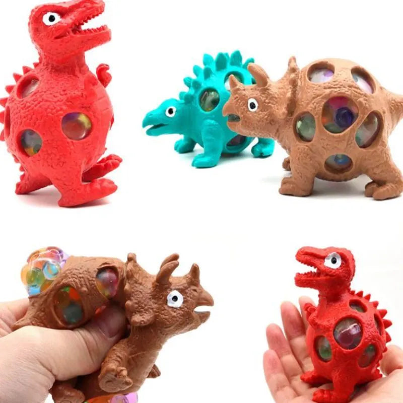 Kit 4 Boneco Macio De Dinossauro ENVIO ALEATÓRIO - Doca Play