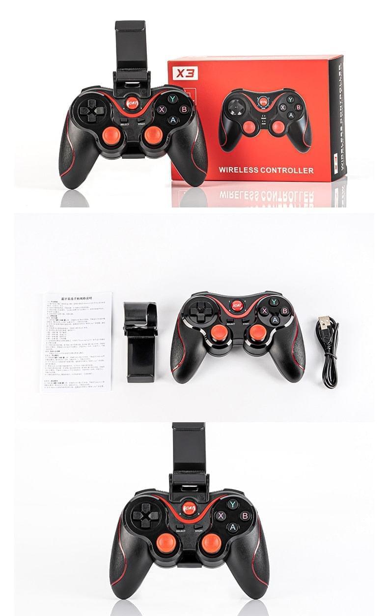 Controle X3 gamepad sem fio Bluetooth diretamente conectado ao sistema Android IOS jogo celular gamepad Bluetooth