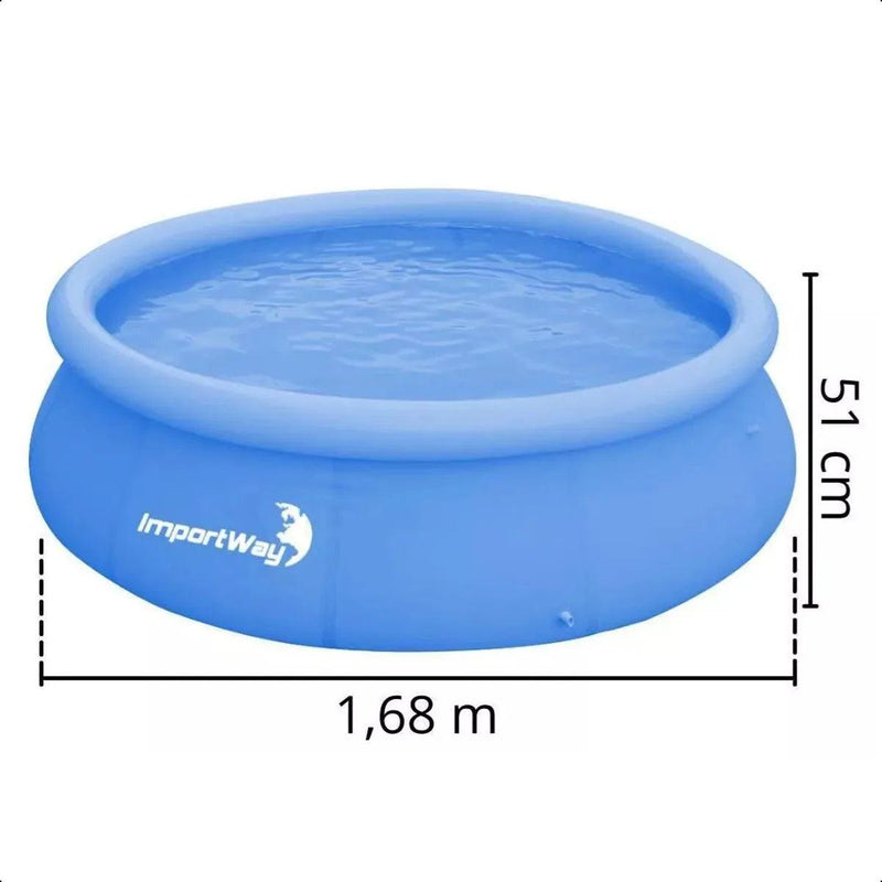 Swimming Pool Inflatable Edge Capacity 1000L Importway Doca Play