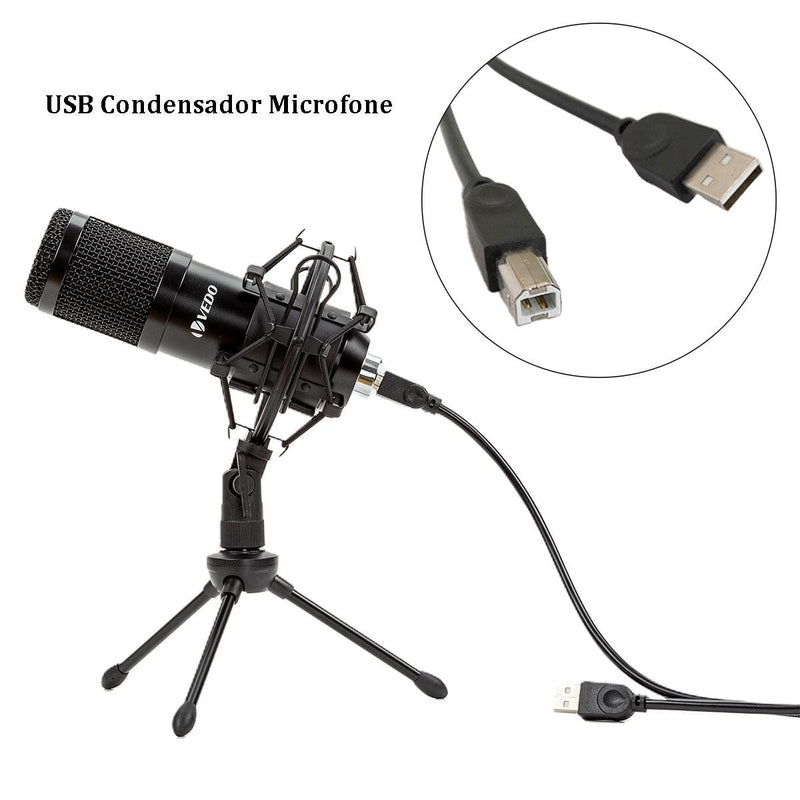 microfone de Alta qualidade usb condensador - Doca Play