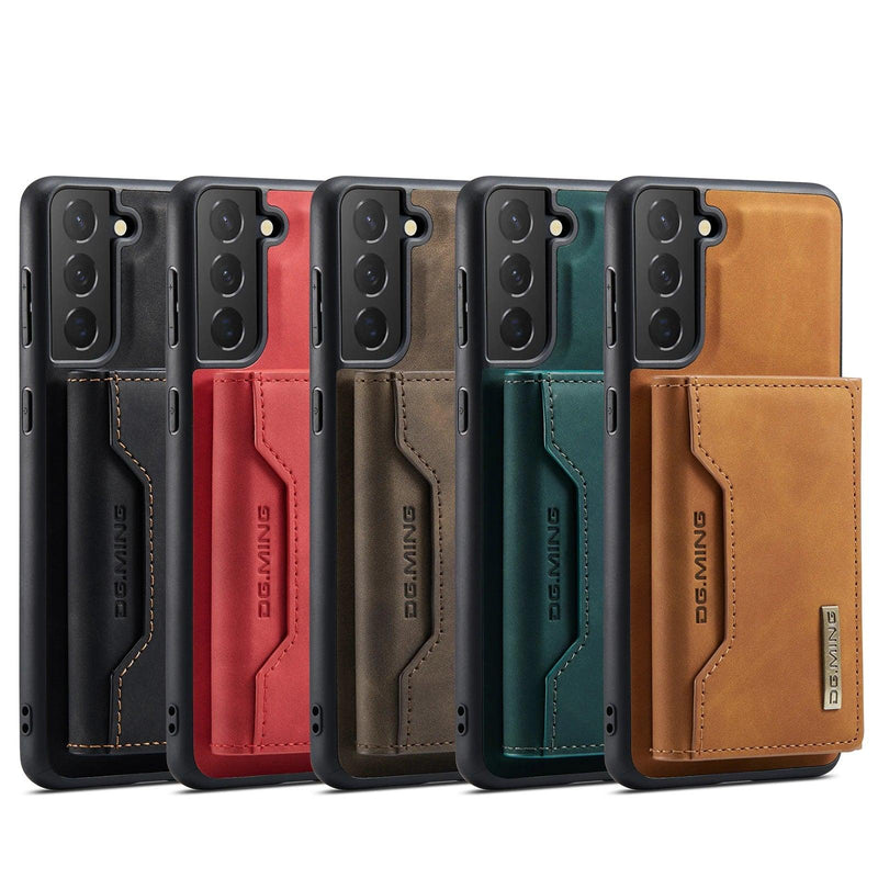 Magnetic Detachable Leather Wallet Case for Samsung Galaxy S23 Ultra S22 S21 Plus S20 FE Note20 A52 A52S A12 A54 A14 Card Holder Doca Play