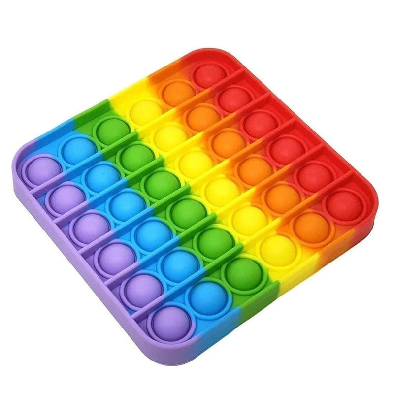 Brinquedo Pop It Fidget de silicone para crianças presente sensorial autismo precisa de ansiedade mole - Doca Play