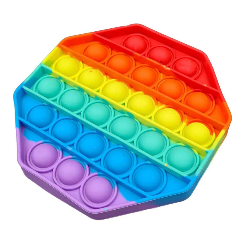 Brinquedo Pop It Fidget de silicone para crianças presente sensorial autismo precisa de ansiedade mole - Doca Play